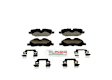 2011 Land Rover LR4 - Rear Semi-metallic Brake Pad Set, 5.0L 8Cyl, Euroline Series