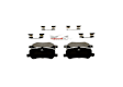 2011 Land Rover LR4 - Rear Semi-metallic Brake Pad Set, 5.0L 8Cyl, Euroline Series