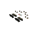 BE1100H Rear Blue Series Ceramic Brake Pad Set
