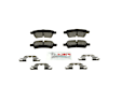 2011 Nissan Pathfinder - Rear Ceramic Brake Pad Set, 4.0L 6Cyl, Blue Series