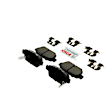 BE1103H Rear Blue Series Ceramic Brake Pad Set
