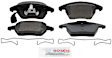 2005 Volkswagen Jetta - Front Semi-metallic Brake Pad Set, 2.5L 5Cyl, Blue Series