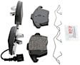 2005 Volkswagen Jetta - Front Semi-metallic Brake Pad Set, 2.5L 5Cyl, Blue Series