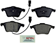 BE1111 Front Blue Series Semi-metallic Brake Pad Set