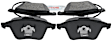 BE1111 Front Blue Series Semi-metallic Brake Pad Set