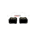 BE1113H Rear Blue Series Ceramic Brake Pad Set
