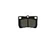 BE1113H Rear Blue Series Ceramic Brake Pad Set