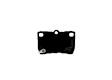BE1113H Rear Blue Series Ceramic Brake Pad Set