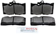 BE1118 Front Blue Series Semi-metallic Brake Pad Set