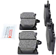 BE1118 Front Blue Series Semi-metallic Brake Pad Set