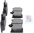 BE1118 Front Blue Series Semi-metallic Brake Pad Set