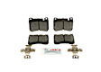 2006 Mercedes Benz CLK350 - Front Ceramic Brake Pad Set, 3.5L 6Cyl, With Sport Package, Blue Series