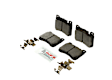 2006 Mercedes Benz CLK350 - Front Ceramic Brake Pad Set, 3.5L 6Cyl, With Sport Package, Blue Series