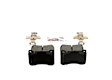 2006 Mercedes Benz CLK350 - Front Ceramic Brake Pad Set, 3.5L 6Cyl, With Sport Package, Blue Series