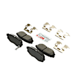 2010 Subaru Legacy - Rear Ceramic Brake Pad Set, 3.6L 6Cyl, Blue Series