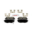 2010 Subaru Legacy - Rear Ceramic Brake Pad Set, 3.6L 6Cyl, Blue Series