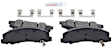 2006 Chevrolet Impala - Front Ceramic Brake Pad Set, 3.9L 6Cyl, Blue Series