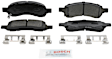 2012 Chevrolet Colorado - Front Semi-metallic Brake Pad Set, 2.9L 4Cyl, Blue Series