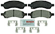 2012 Chevrolet Colorado - Front Semi-metallic Brake Pad Set, 2.9L 4Cyl, Blue Series