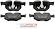 BE1170 Rear Semi-metallic Brake Pad Set