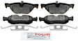 2008 BMW 323i - Rear Semi-metallic Brake Pad Set, 2.5L 6Cyl, Blue Series