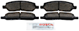 BE1172 Rear Blue Series Ceramic Brake Pad Set