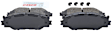 BE1178 Front Blue Series Ceramic Brake Pad Set