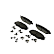 BE1178H Front Euroline Series Ceramic Brake Pad Set