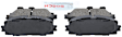 2016 Toyota Prius C - Front Ceramic Brake Pad Set, Blue Series