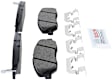BE1202H Front Blue Series Ceramic Brake Pad Set