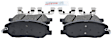 BE1202H Front Blue Series Ceramic Brake Pad Set