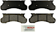 BE120 Front Blue Series Semi-metallic Brake Pad Set