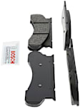 BE120 Front Blue Series Semi-metallic Brake Pad Set