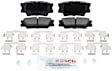 BE1212H Rear Blue Series Ceramic Brake Pad Set