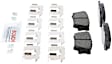BE1212H Rear Blue Series Ceramic Brake Pad Set