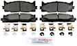 BE1222H Front Blue Series Ceramic Brake Pad Set