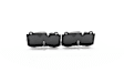 2011 Mercedes Benz S600 - Front Semi-metallic Brake Pad Set, 5.5L 12Cyl, Blue Series