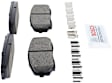 BE1258H Front Blue Series Ceramic Brake Pad Set