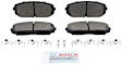 BE1258H Front Blue Series Ceramic Brake Pad Set