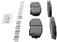 BE1258H Front Blue Series Ceramic Brake Pad Set