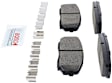 BE1258H Front Blue Series Ceramic Brake Pad Set
