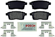 2009 Ford Edge - Rear Ceramic Brake Pad Set, 3.5L 6Cyl, Blue Series