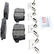 2009 Ford Edge - Rear Ceramic Brake Pad Set, 3.5L 6Cyl, Blue Series