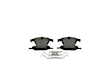 2009 BMW 328i - Front Semi-metallic Brake Pad Set, Blue Series