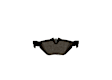 BE1267H Rear Euroline Series Semi-metallic Brake Pad Set