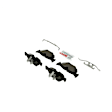 BE1267H Rear Euroline Series Semi-metallic Brake Pad Set
