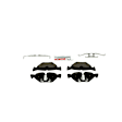BE1267H Rear Euroline Series Semi-metallic Brake Pad Set