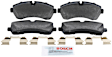 BE1268H Front Blue Series Semi-metallic Brake Pad Set