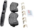 BE1268H Front Blue Series Semi-metallic Brake Pad Set
