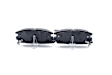 2008 Pontiac Torrent - Rear Ceramic Brake Pad Set, 3.4L 6Cyl, Blue Series